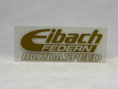 Eibach Federn Mazdaspeed Sticker