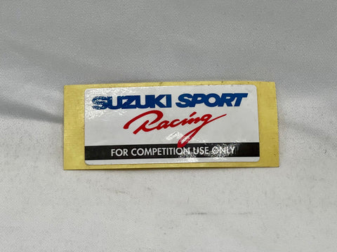Suzuki Sport Racing Sticker