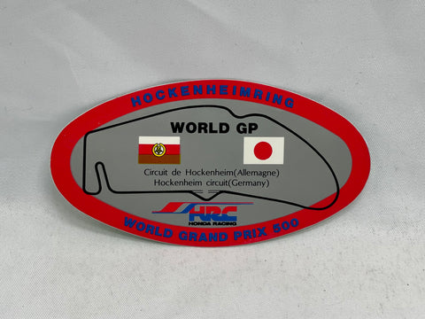HRC Hockenheimring Sticker