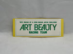 ART BEAUTY Racing Team White Sticker