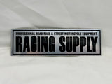 RACING SUPPLY Sticker Chrome