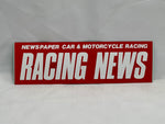 RACING NEWS Sticker