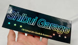 Shibui Garage Black Sticker