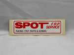 SPOT F.R.P. Sticker