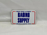 RACING SUPPLY Sticker Small White
