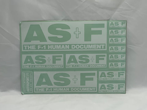 ASF F-1 Sticker Sheet